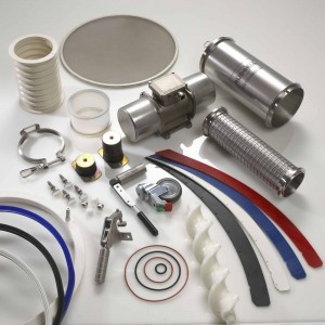 Full range of spares for sieves and filters